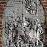 Bas relief Saint-Martin