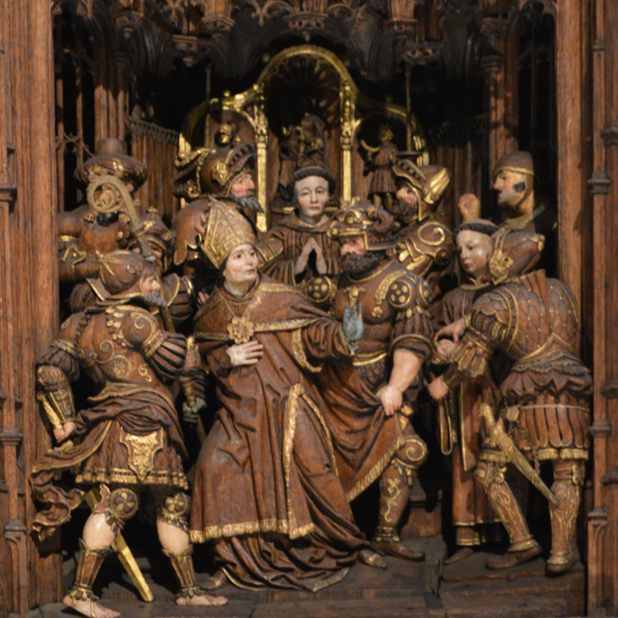 Le retable de la Passion du Christ et de la vie de saint Denis